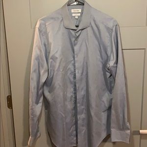 Blue dress shirt